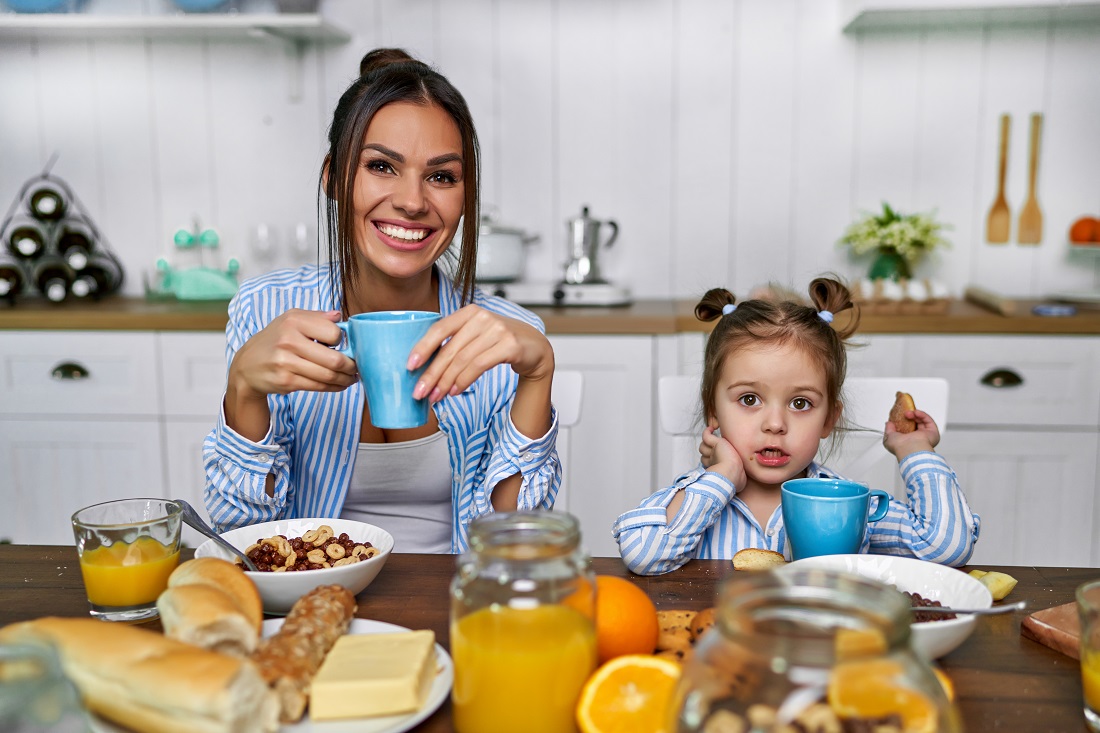 Como é o café da manhã ideal para crianças de 1 a 3 anos?